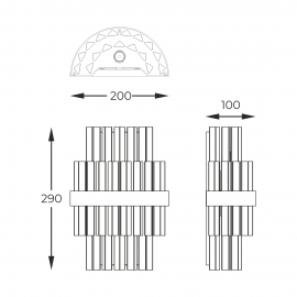 Kinkiet CONSTANTINOPLE W0567-02A-B52G
