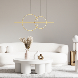 Lampa wisząca CHOLET MD7358-2A-3GT