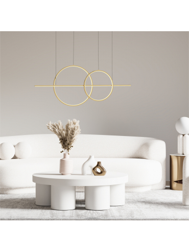 Lampa wisząca CHOLET MD7358-2A-3GT