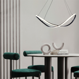 Lampa wisząca ERDA 19600P-BK