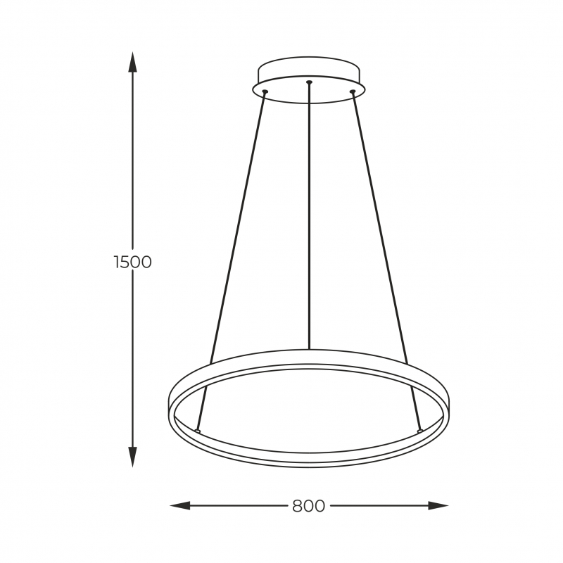 Lampa wisząca BRENO 2023201-GD80