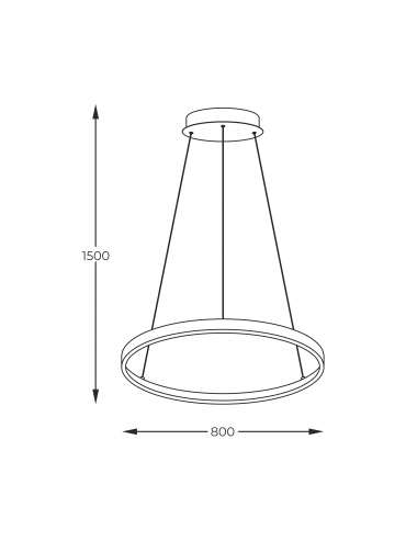 Lampa wisząca BRENO 2023201-GD80