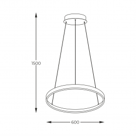 Lampa wisząca BRENO 2023201-GD60