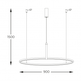Lampa wisząca CLAUD 22808-WOOD