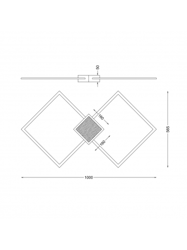 Lampa sufitowa HEX RLX96474-1D