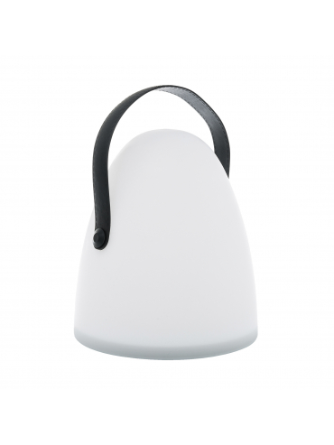 Lampa stołowa LUKA biało-czarna 30 cm VK8017-1