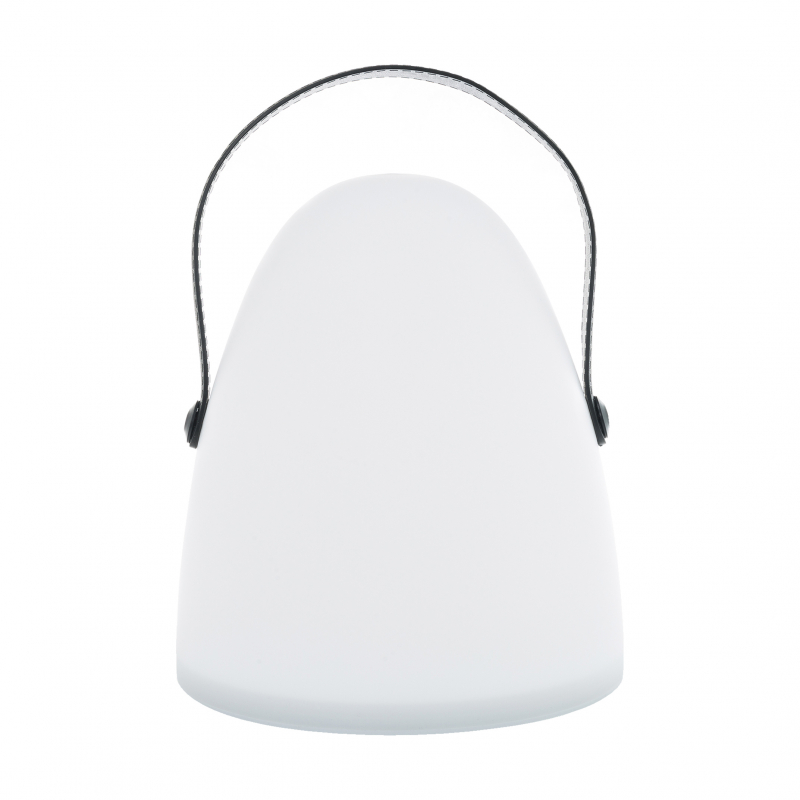Lampa stołowa LUKA biało-czarna 30 cm VK8017-1
