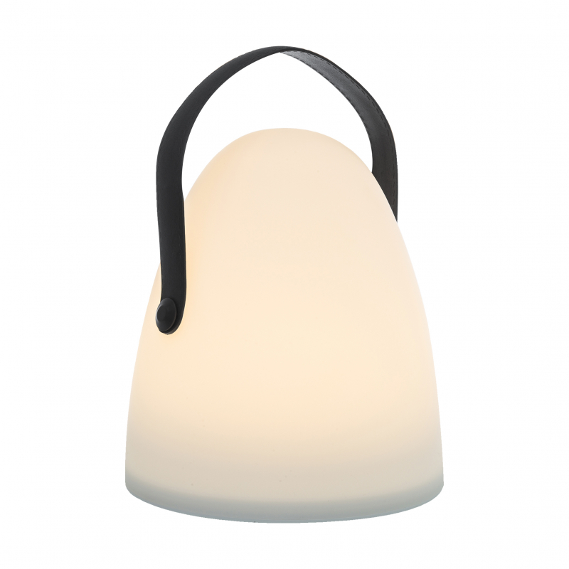 Lampa stołowa LUKA biało-czarna 30 cm VK8017-1