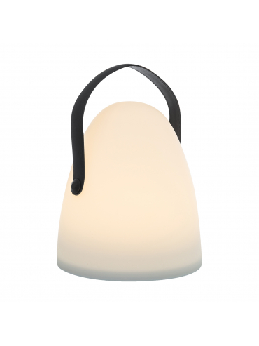 Lampa stołowa LUKA biało-czarna 30 cm VK8017-1