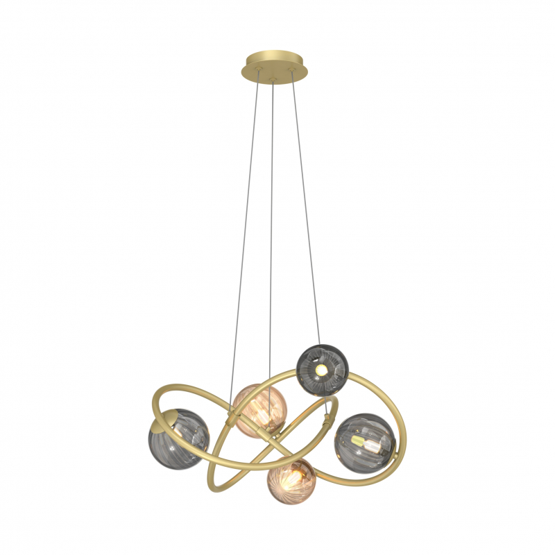 Lampa wisząca ARLON MD4922-5-EGBDN