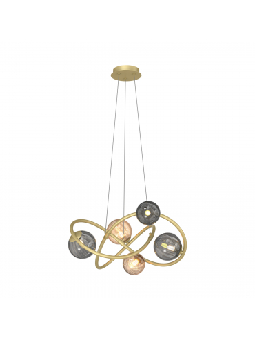 Lampa wisząca ARLON MD4922-5-EGBDN