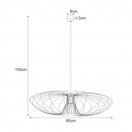 Lampa wisząca K-3409 TIZI