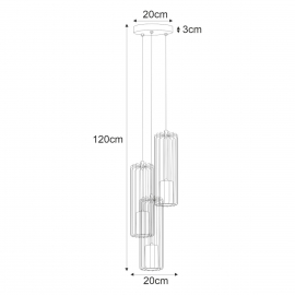 Lampa wisząca K-4937 GABIA