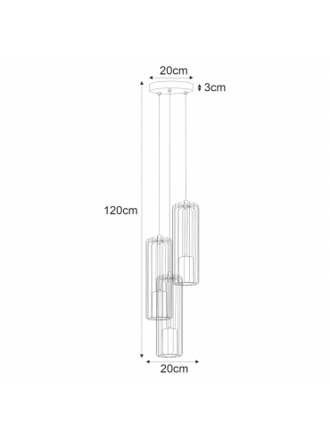 Lampa wisząca K-4937 GABIA