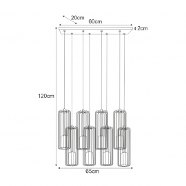 Lampa wisząca K-4938 GABIA
