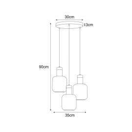 Lampa wisząca K-5267 DOKA