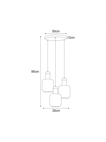 Lampa wisząca K-5267 DOKA