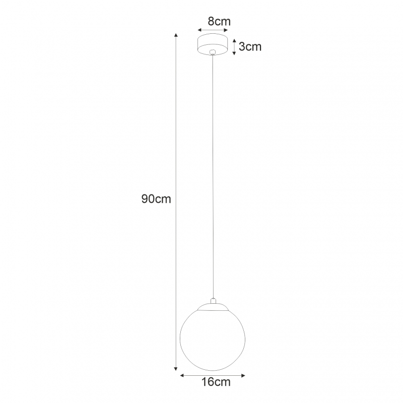 Lampa wisząca K-4911 ISLA