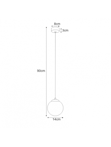 Lampa wisząca K-4920 SAVOY