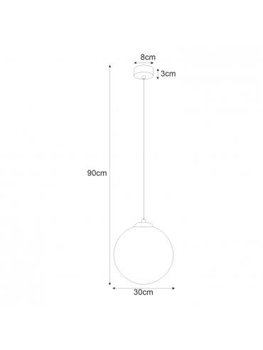 Lampa wisząca K-4922 SAVOY