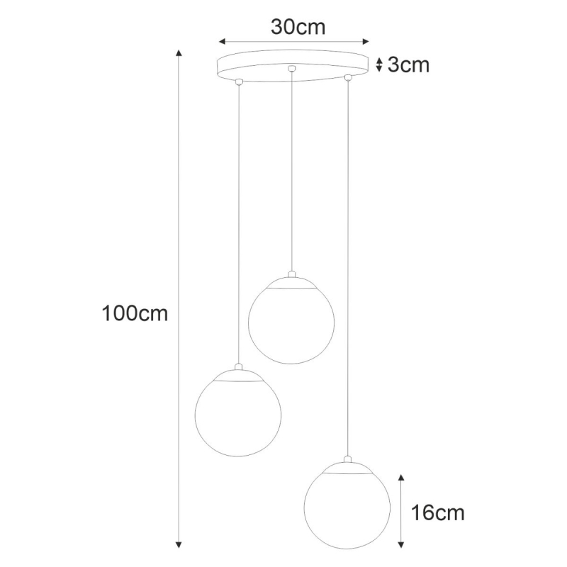 Lampa wisząca K-4746 CAMINA