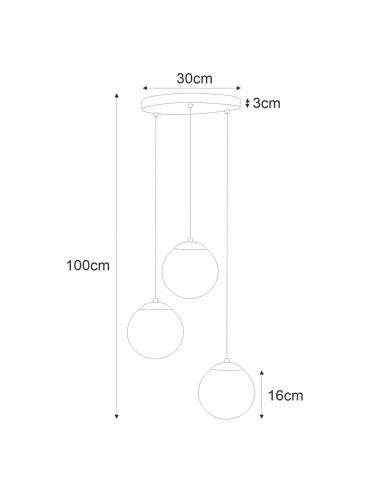 Lampa wisząca K-4746 CAMINA