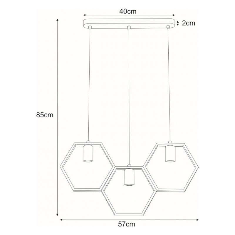 Lampa wisząca K-4721 HONEY