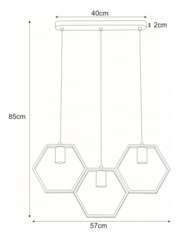 Lampa wisząca K-4721 HONEY