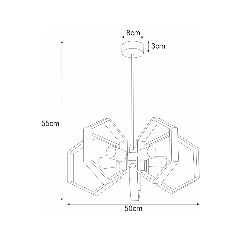 Lampa wisząca K-4724 HONEY
