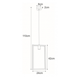 Lampa wisząca K-4031 LAVAYA