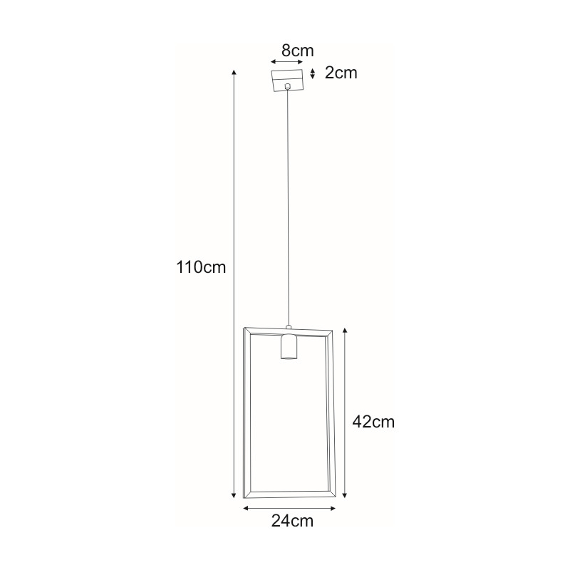 Lampa wisząca K-4031 LAVAYA
