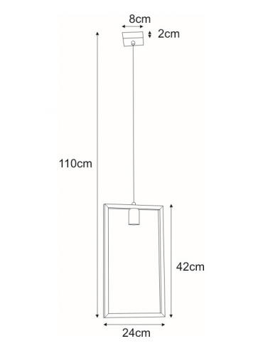 Lampa wisząca K-4031 LAVAYA