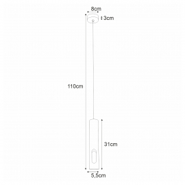 Lampa wisząca K-4865 ENOLA