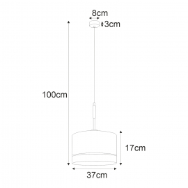 Lampa wisząca K-4364 VIMBO