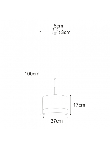 Lampa wisząca K-4364 VIMBO
