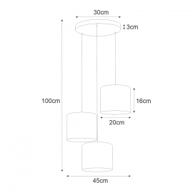 Lampa wisząca K-4376 SEVANA