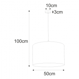 Lampa wisząca K-4325 AURO