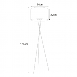 Lampa podłogowa K-4329 AURO