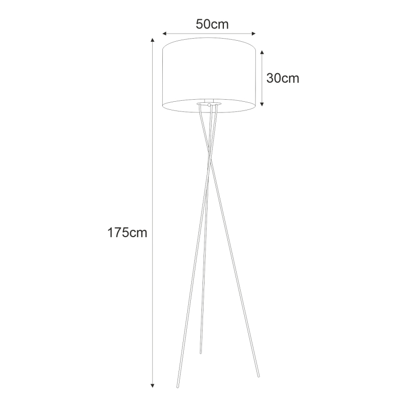 Lampa podłogowa K-4329 AURO