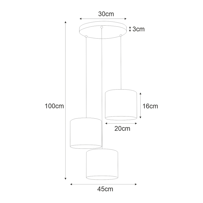 Lampa wisząca K-4326 AURO