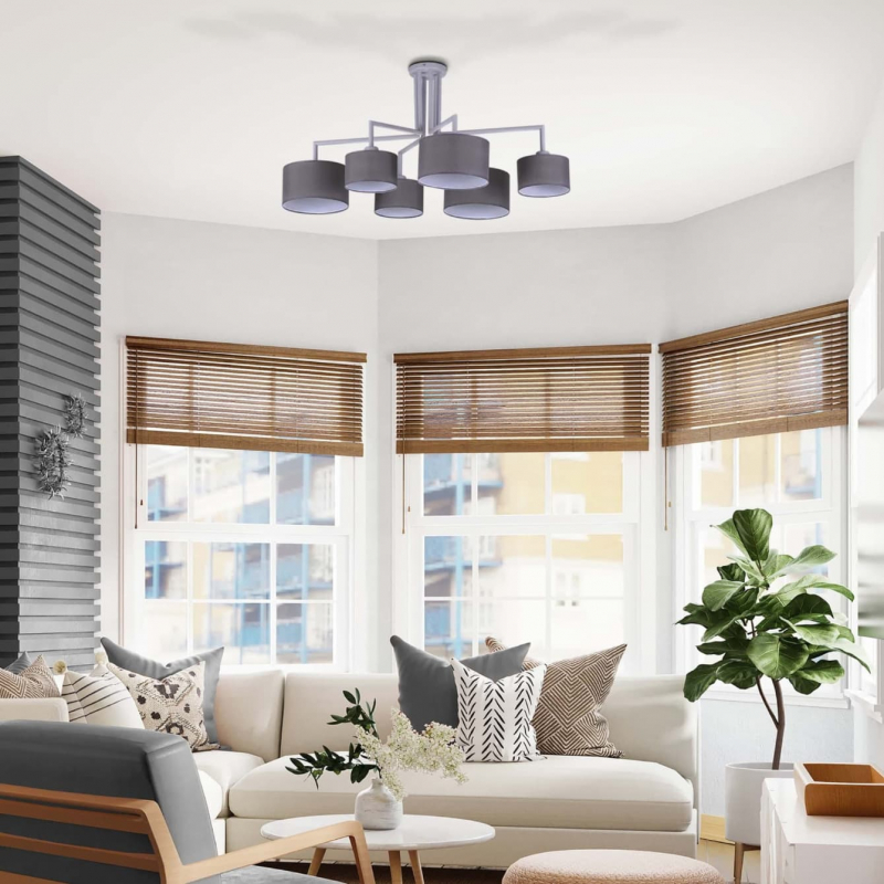Lampa sufitowa K-4341 SIMONE GRAY