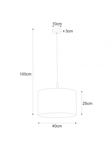 Lampa wisząca K-4340 SIMONE GRAY
