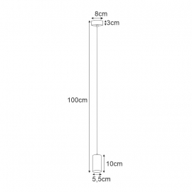 Lampa wisząca K-4895 PUERTO
