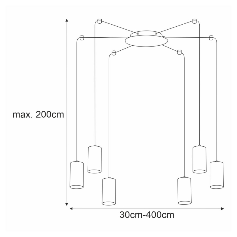 Lampa wisząca K-4898 PUERTO