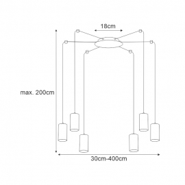 Lampa wisząca K-4893 VIGO