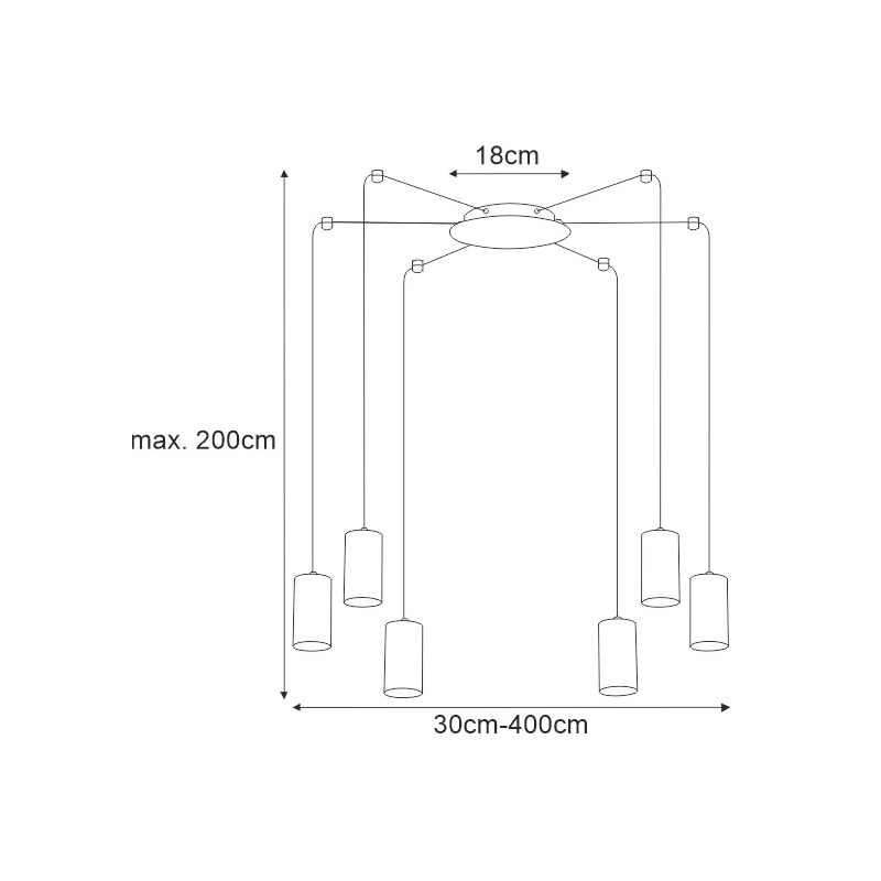 Lampa wisząca K-4893 VIGO