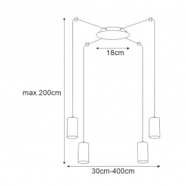 Lampa wisząca K-4892 VIGO