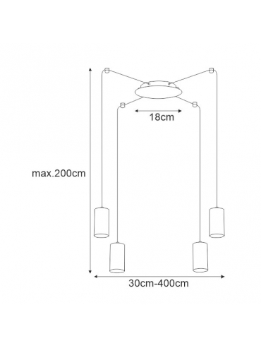 Lampa wisząca K-4892 VIGO
