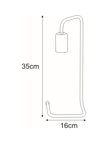 Lampka stołowa / nocna K-4044 PEKA
