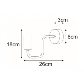 Kinkiet K-4043 PEKA
